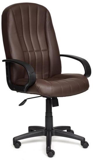 Кресло СН833 кож-зам, коричневый, 36-36