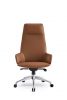 Кресло руководителя TopChairs Bow шоколадный - 3