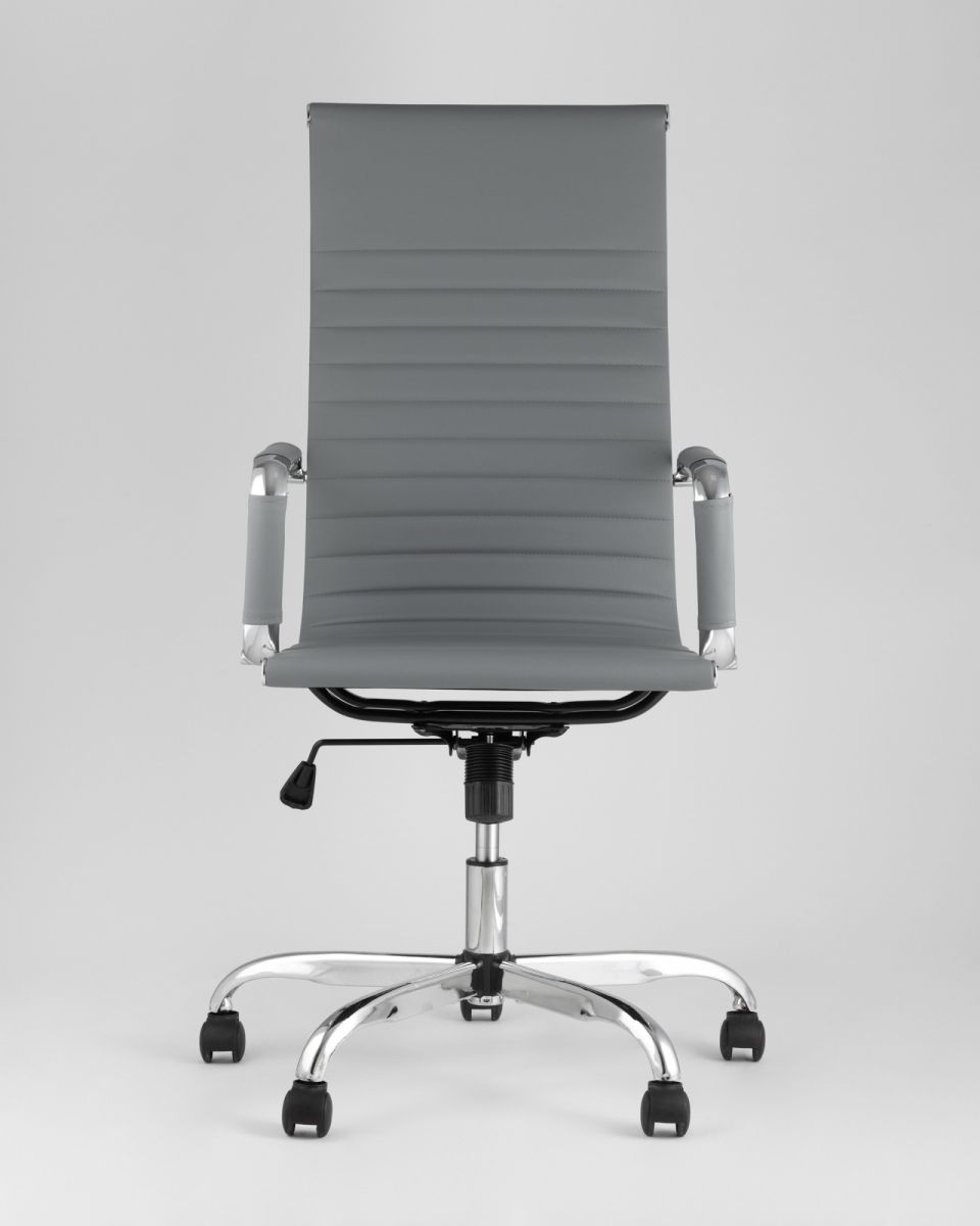 Кресло руководителя TopChairs City серый