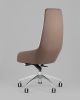 Кресло руководителя TopChairs Soulo светло-серый, коричневый - 6