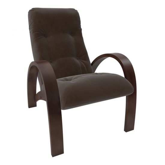 Кресло S 7 (Орех шпон- ткань Махх 235)