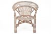 Кресло Secret De Maison Koln с подушкой, натуральный ротанг, 73*69*82 см, Натуральный + white wash - 1