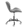 Кресло SELFI metalBL велюр, серый, 29 - 2