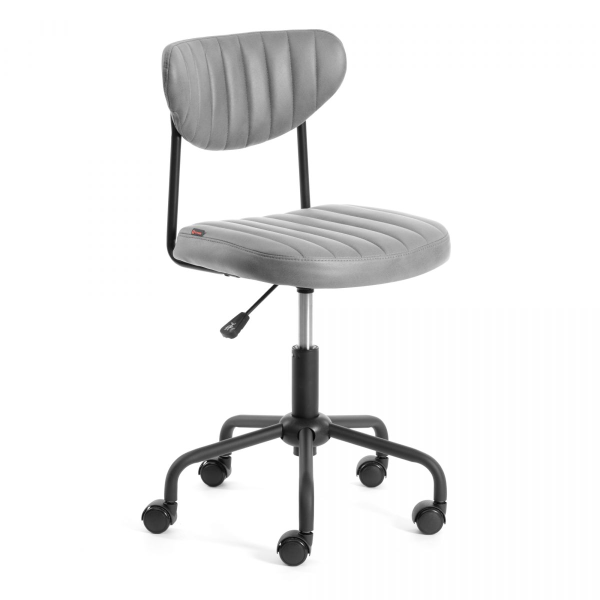 Кресло SLIM иск. замша, Grey (Cерый)