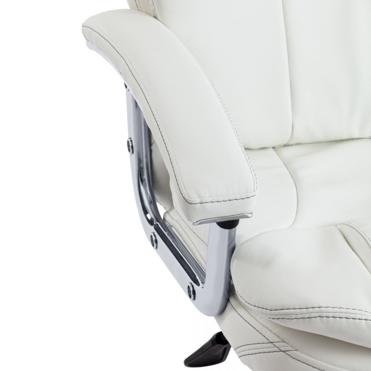 Кресло SOFTY LUX кож-зам, белый, 36-01