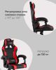 Кресло спортивное TopChairs Commander черно-красный - 4
