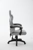 Кресло спортивное TopChairs Druid серый ткань - 3