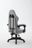 Кресло спортивное TopChairs Druid серый ткань - 5