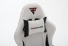 Кресло спортивное TopChairs Phantom бело-черный - 10