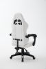 Кресло спортивное TopChairs Phantom бело-черный - 8