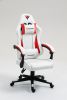 Кресло спортивное TopChairs Phantom бело-красный - 2
