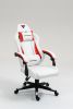 Кресло спортивное TopChairs Phantom бело-красный - 5