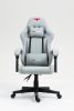 Кресло спортивное TopChairs Phantom серо-голубой - 3