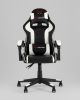 Кресло спортивное TopChairs Shadow черно-белый - 5
