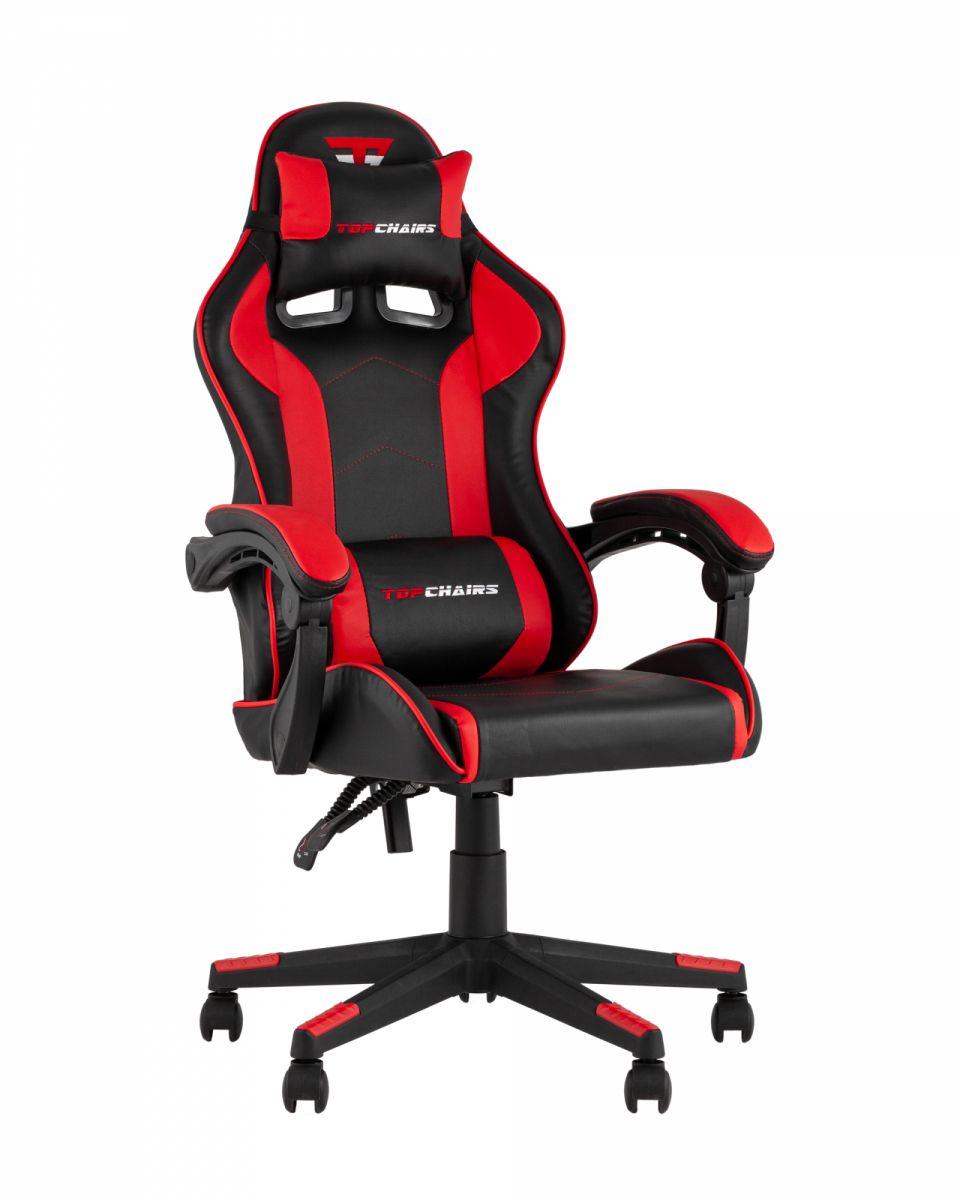 Кресло спортивное TopChairs Shadow черно-красный