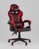 Кресло спортивное TopChairs Shadow черно-красный - 3