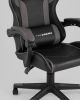 Кресло спортивное TopChairs Shadow черно-серый - 10