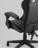 Кресло спортивное TopChairs Shadow черно-серый - 9