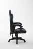 Кресло спортивное TopChairs Shadow черно-синий - 3