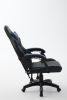 Кресло спортивное TopChairs Shadow черно-синий - 5
