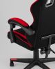 Кресло спортивное TopChairs Shadow ткань черно-красный - 9