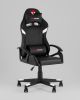 Кресло спортивное TopChairs Warden черно-белый - 2