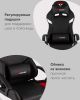 Кресло спортивное TopChairs Warden черно-белый - 3
