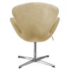 Кресло SWAN STYLE CHAIR карамельный, искусственная замша - 4