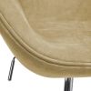 Кресло SWAN STYLE CHAIR карамельный, искусственная замша - 7