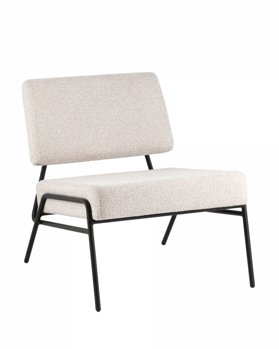 Кресло Теллинг шенилл серо-бежевый