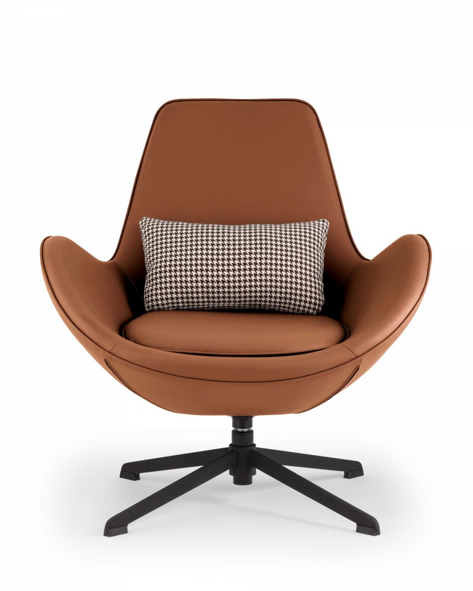 Кресло TopChairs Ostra шоколадный