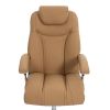 Кресло Траст Люкс-Trust Lux Экокожа LUX Classic 18-13, св.-коричневый - 6