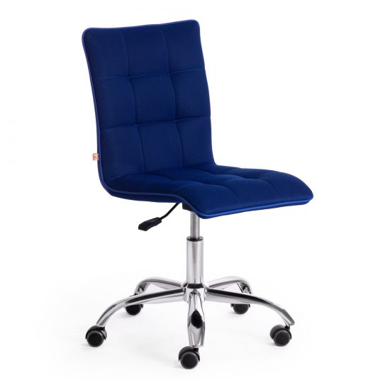 Кресло ZERO ткань-кож-зам, синий, TW10-36-39
