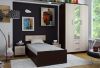 Кровать 90х200 с проложками ДСП Фиеста LIGHT, венге - лоредо - 10