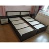 Кровать 90х200 с проложками ДСП Фиеста LIGHT, венге - лоредо - 6