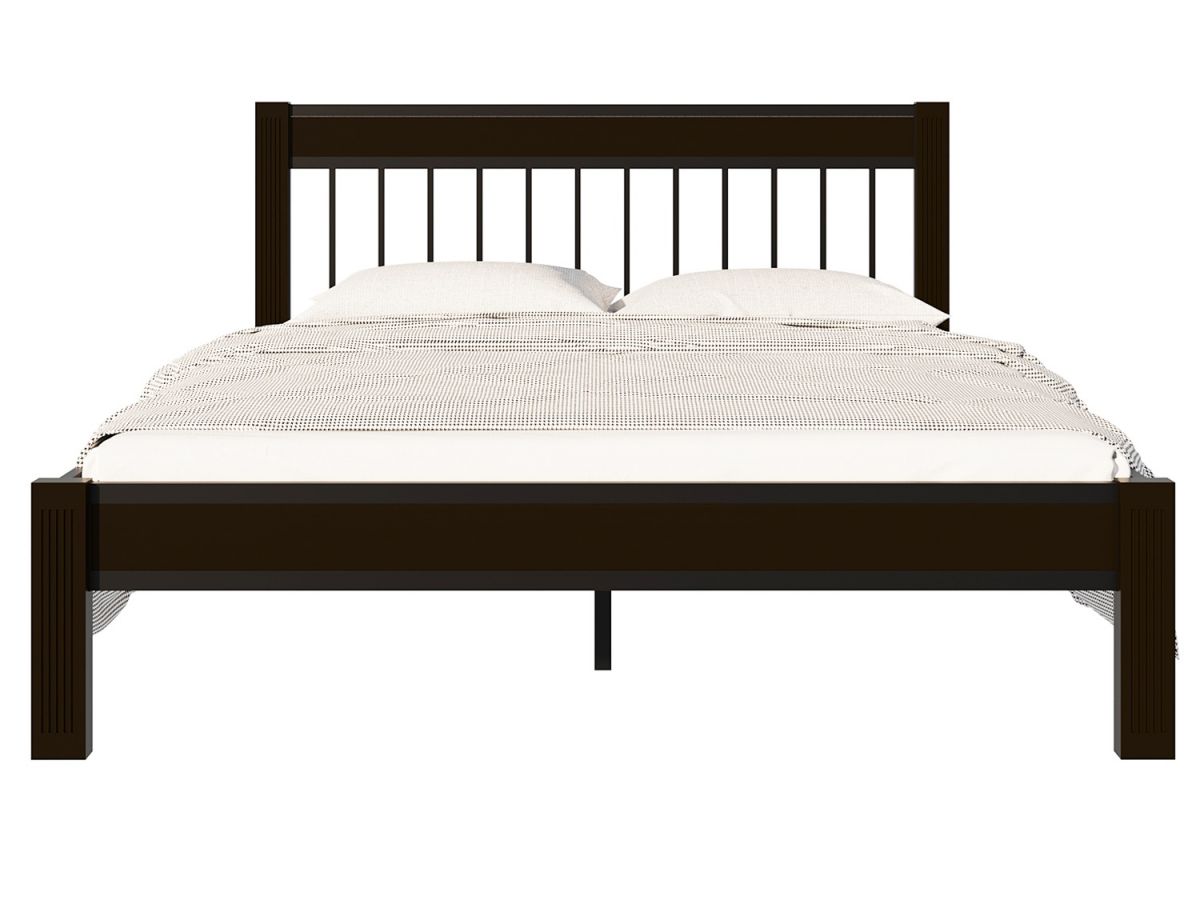 Кровать АГАТА 160, черный |