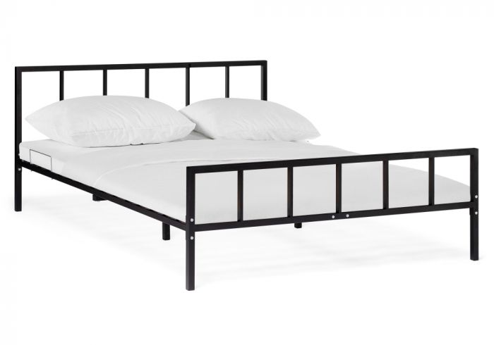 Кровать Амма 160х200 черная