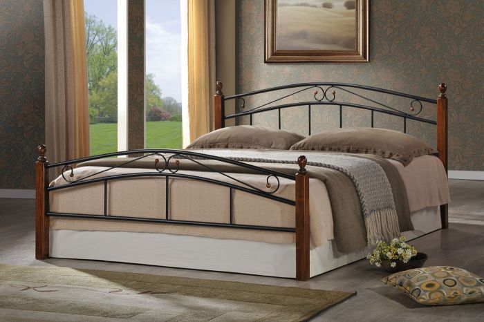 Кровать AT-8077 90*200 см (Single bed)