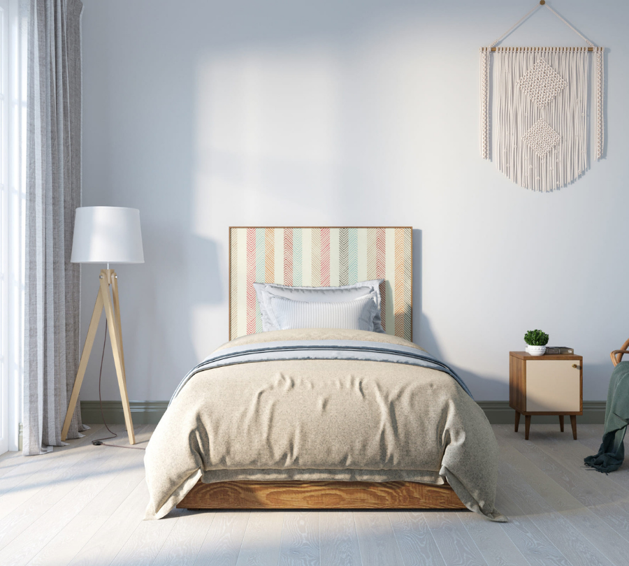 Кровать "Berber" 120 на 200 принт 45 арт BB42-Print_45