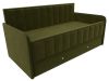 122368 Кровать детская Лига-046 | микровельвет | зеленый - 5