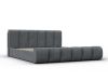 137894 Кровать двуспальная Лига-132 (180) | велюр | laim 23 светло-серый - 4