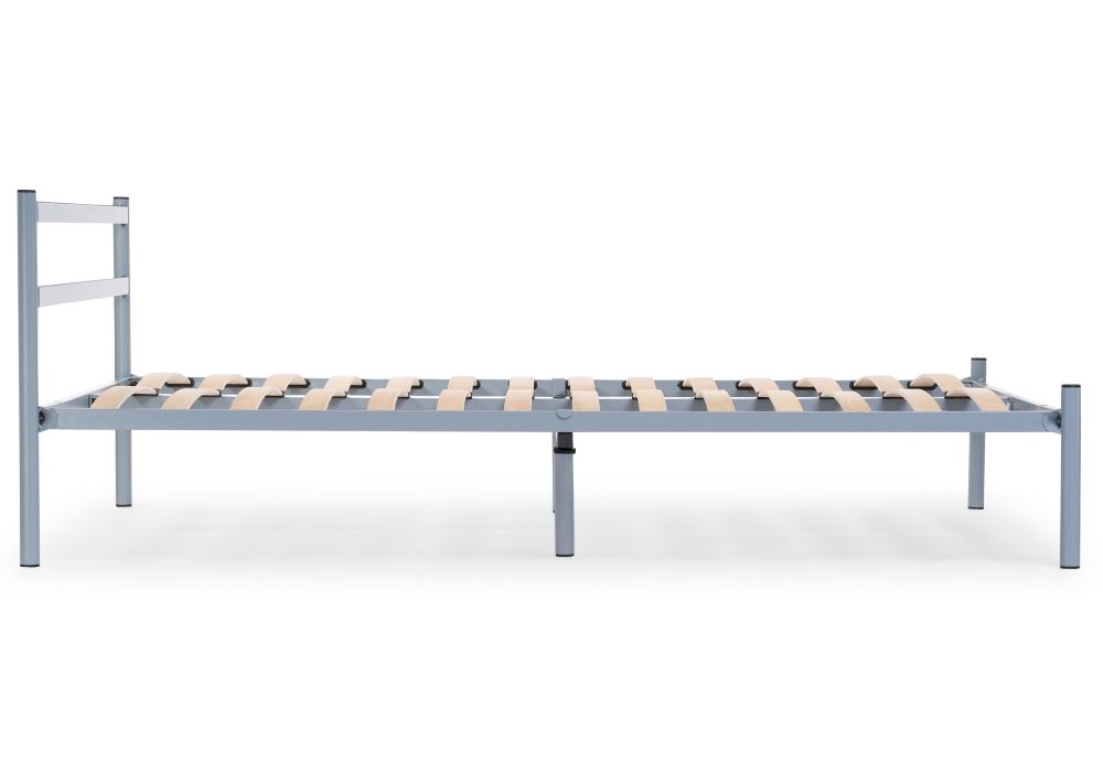 Кровать Фади-01 120х200 серая