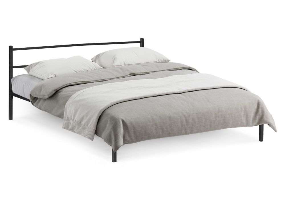 Кровать Фади 04 160х200 черная