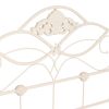 Кровать Federica (mod. AT-881) дерево гевея-металл, 160*200 (Queen bed), Белый (butter white) - 2