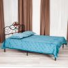 Кровать Federica (mod. AT-881) дерево гевея-металл, 160*200 см (Queen bed), красный дуб-черный - 11