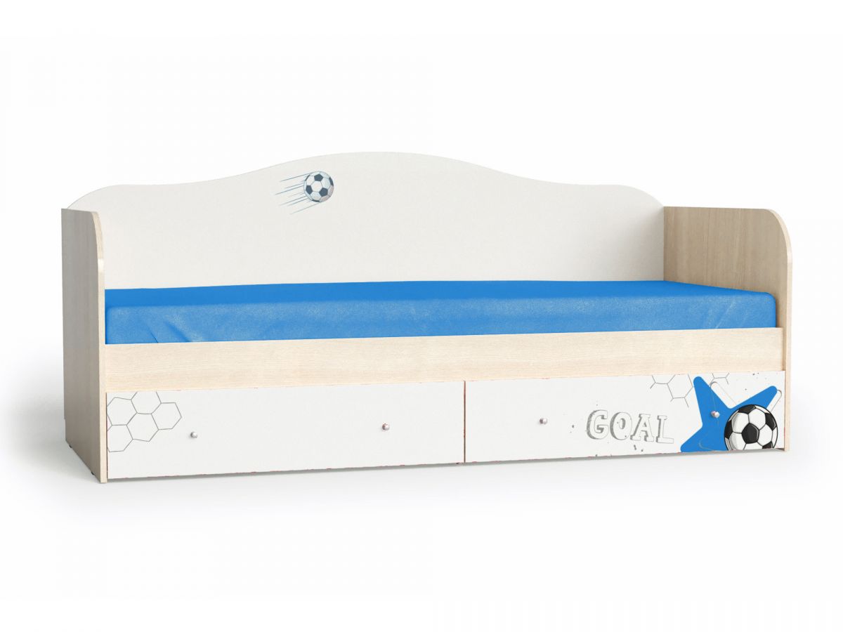 Кровать "Футбол", Шимо светлый |