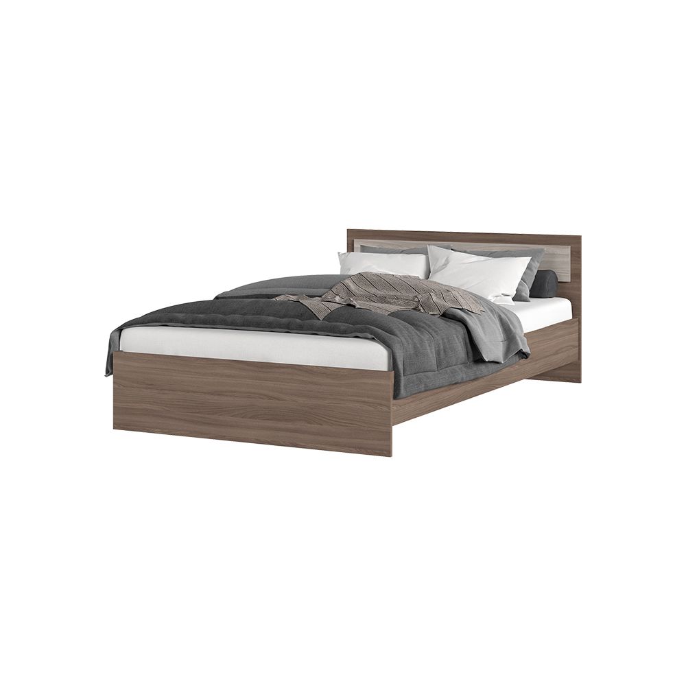 Кровать ГАРМОНИЯ КР 609 (1252х700х2032) шимо темный-шимо светлый