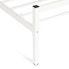 Кровать Iris (mod.9311) дерево гевея-металл, 160*200 см (Queen bed), Белый (White) - 9