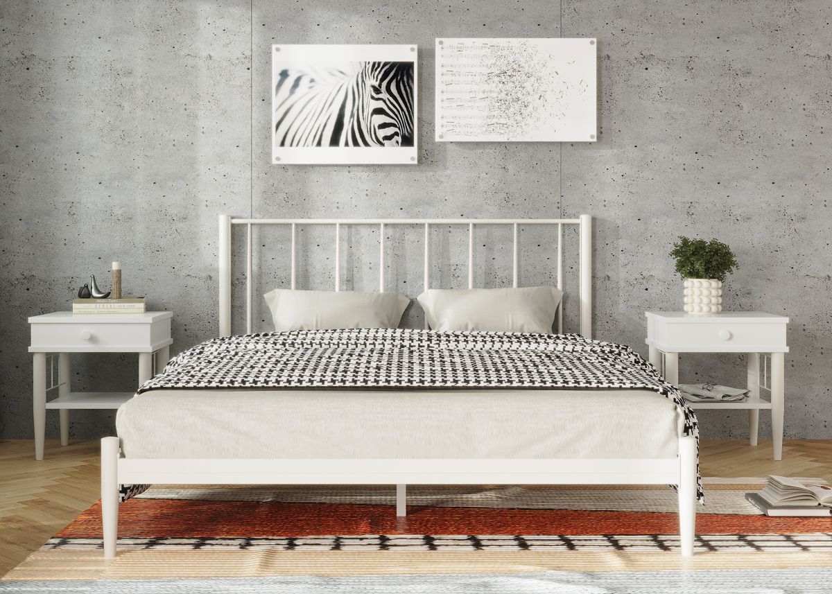 Кровать КМД 26 Бриз 160 белый