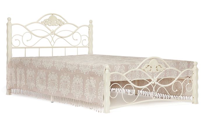 Кровать CANZONA 140*200 см (Double bed), white (белый)